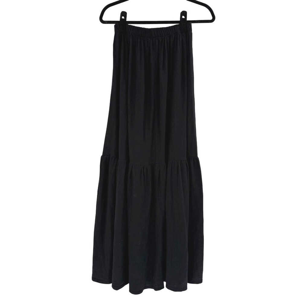 River + Sky Black Maxi Skirt - Picture 2 of 6